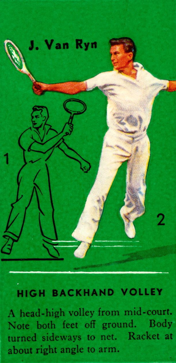 J. Van Ryn - Vôlei de revés alto, c1935. de Unbekannt
