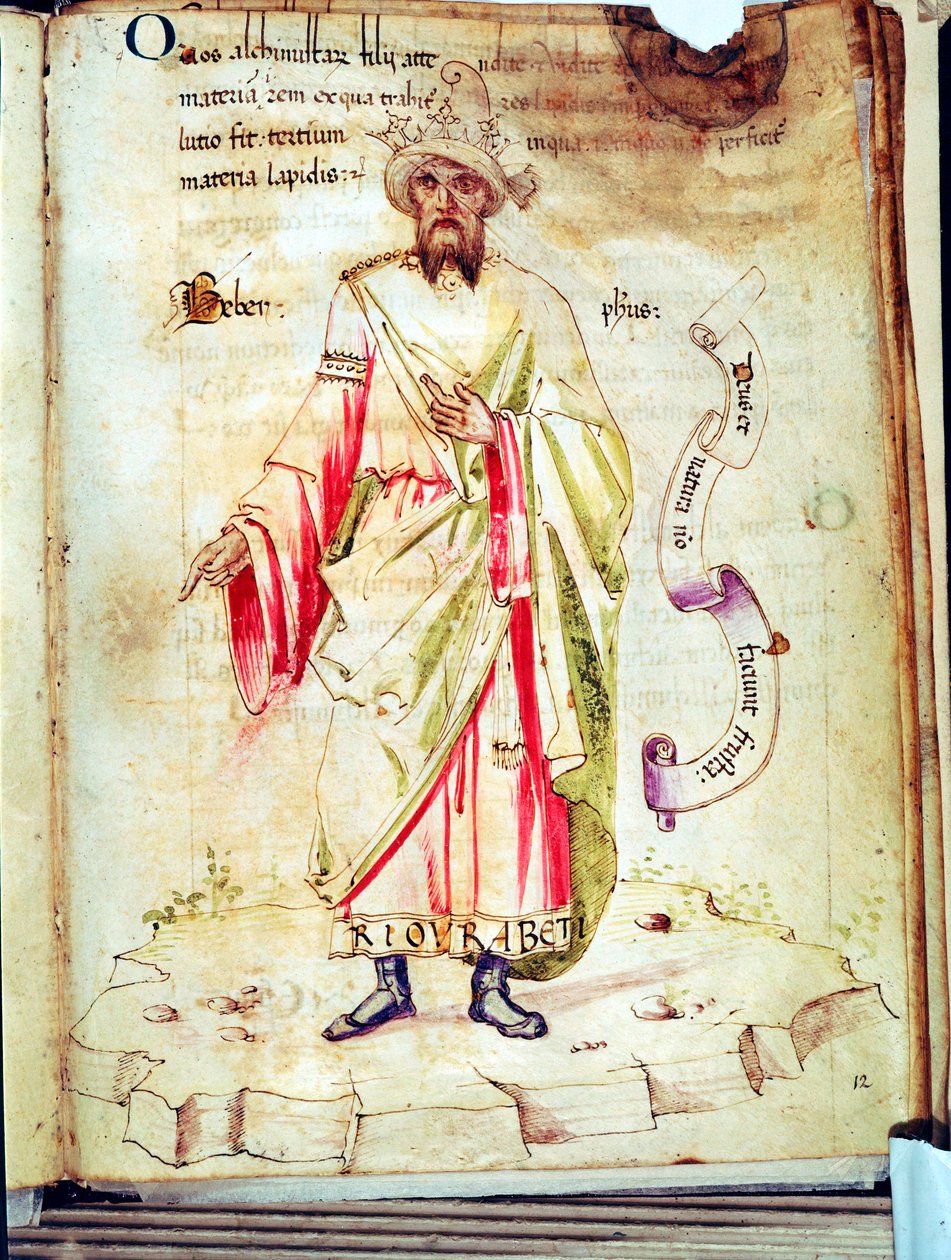 Jabir Ibn Hayyan, Abu Musa, químico e alquimista árabe de Unbekannt