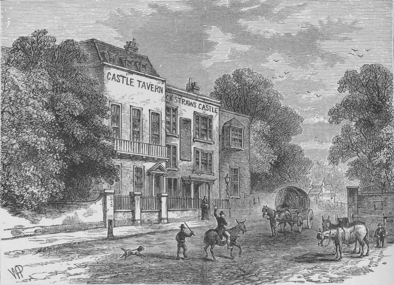 Jack Straws Castle, Hampstead, Londres, c1900 1911 de Unbekannt