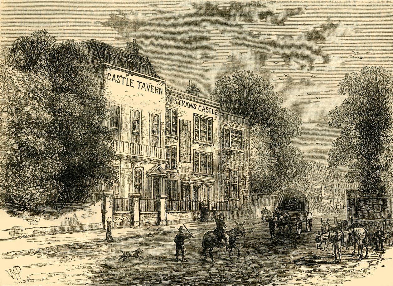 Castelo de Jack Straws, c1876. de Unbekannt