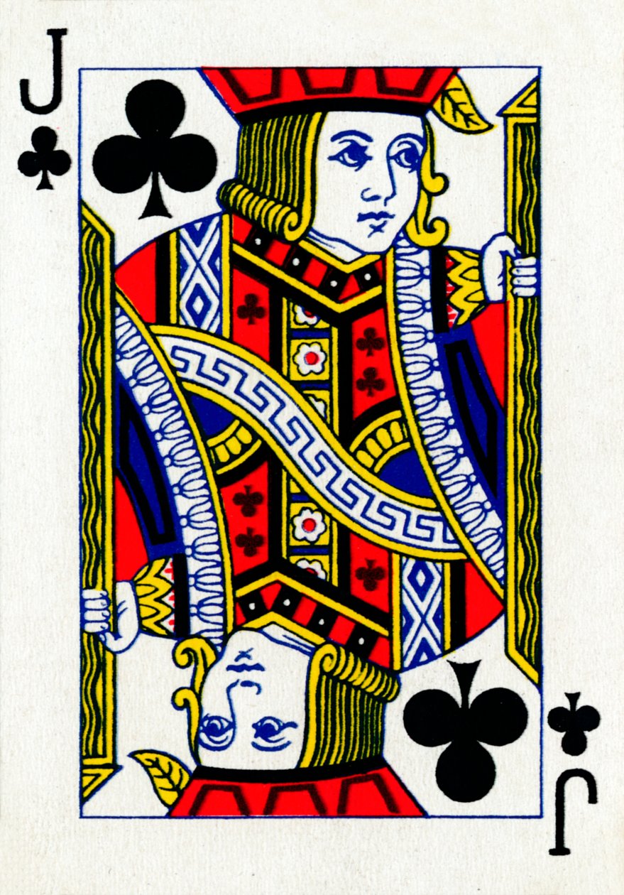 Valete de paus de um baralho de cartas de baralho Goodall & Son Ltd., c1940 de Unbekannt