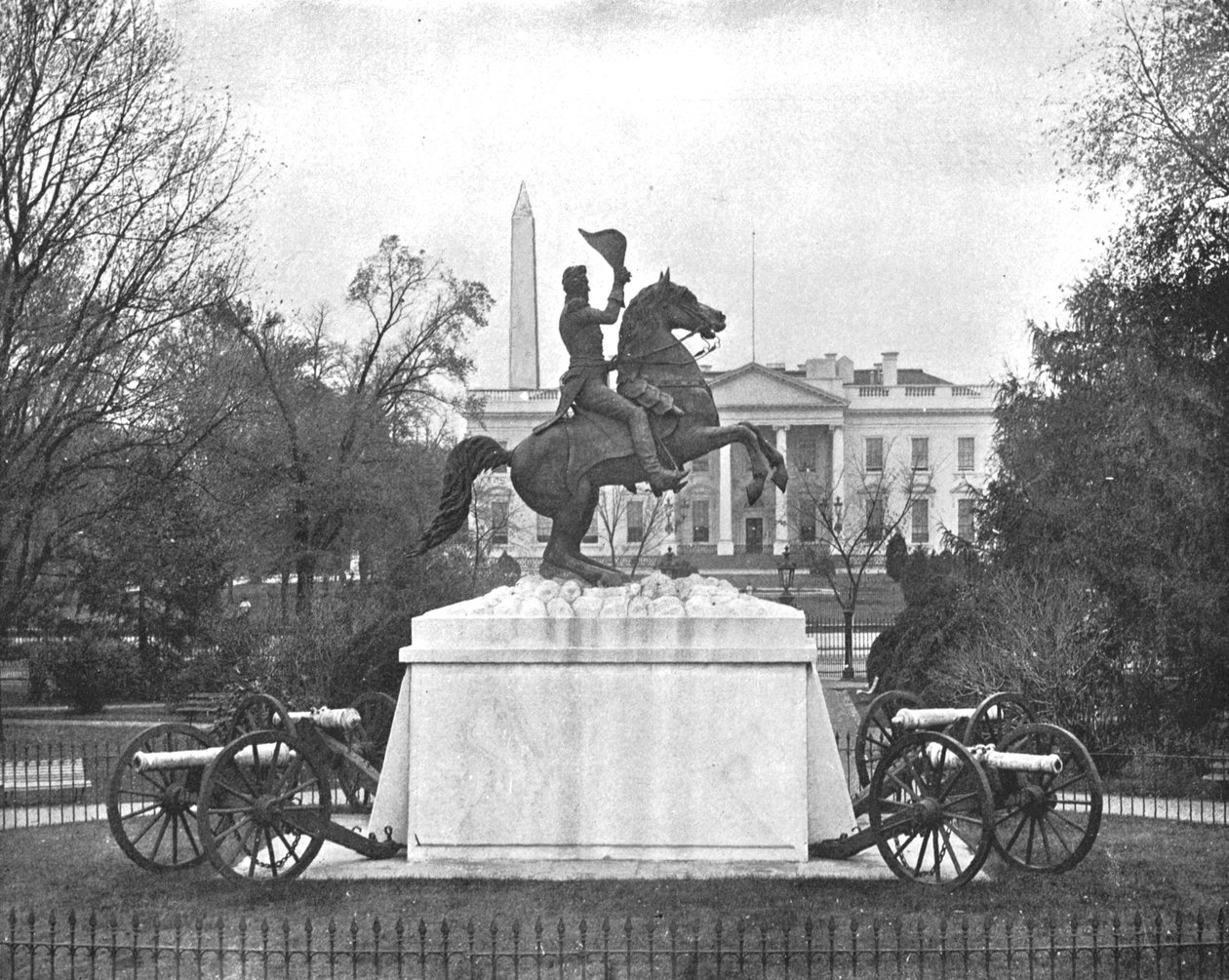 Estátua de Jackson, Lafayette Square, Washington DC, EUA, c1900. de Unbekannt
