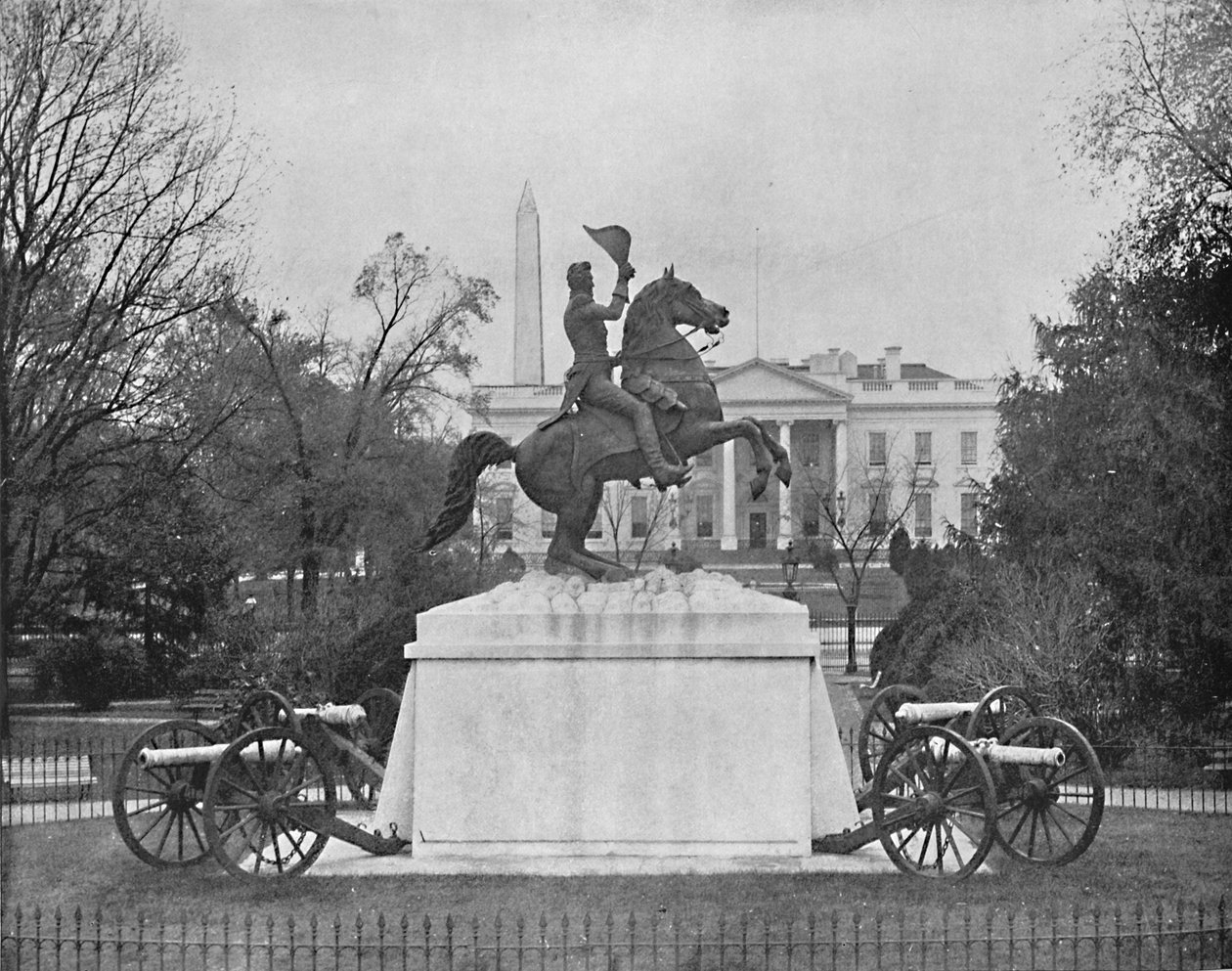 Estátua de Jackson, Lafayette Square, Washington, DC, c1897. de Unbekannt