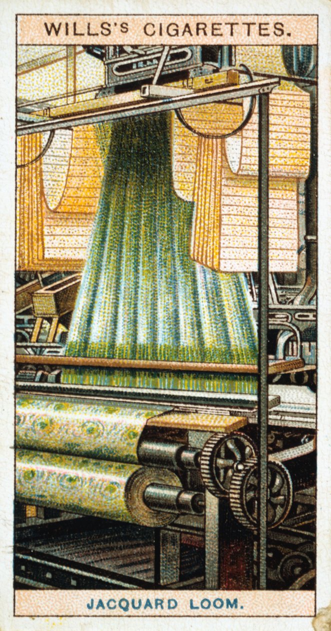 Tear elétrico Jacquard, 1915 de Unbekannt