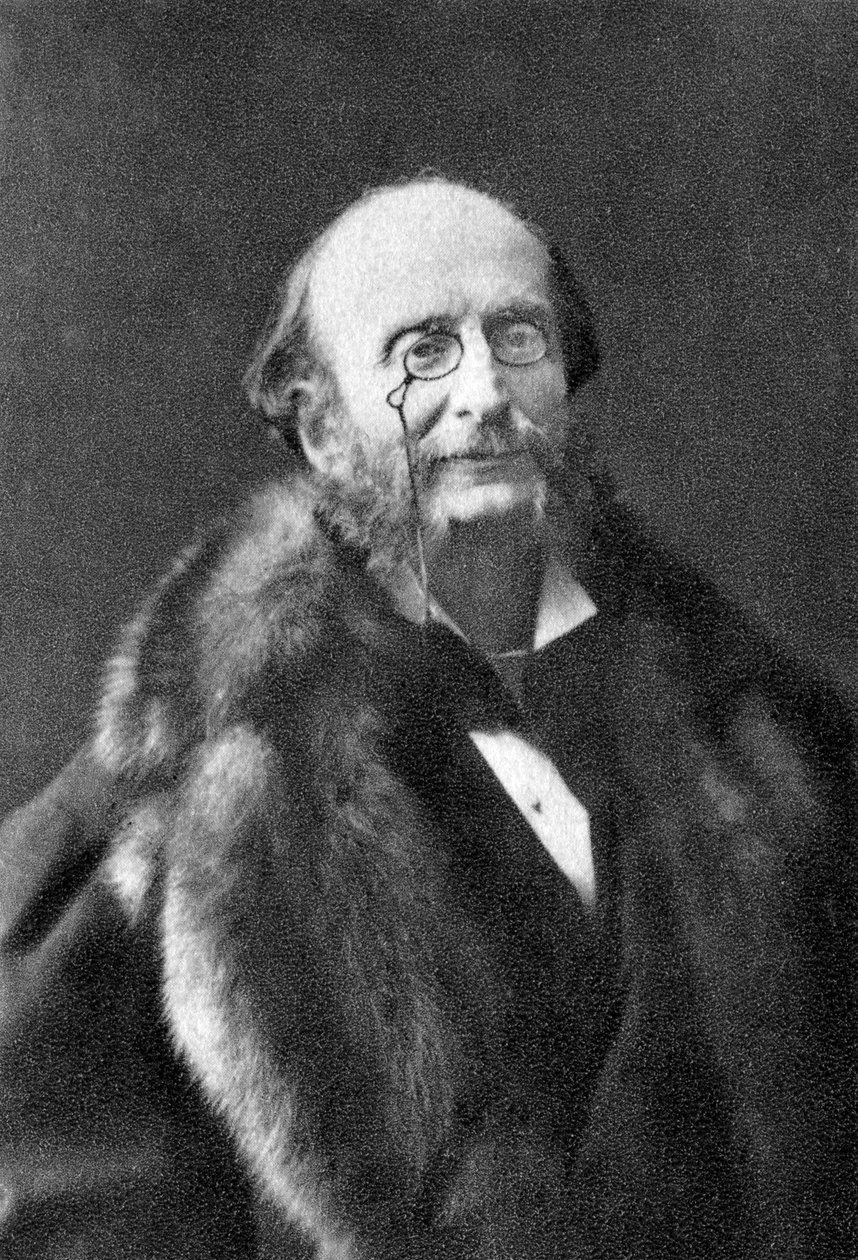 Jacques Offenbach, compositor francês nascido na Alemanha, 1878 de Unbekannt