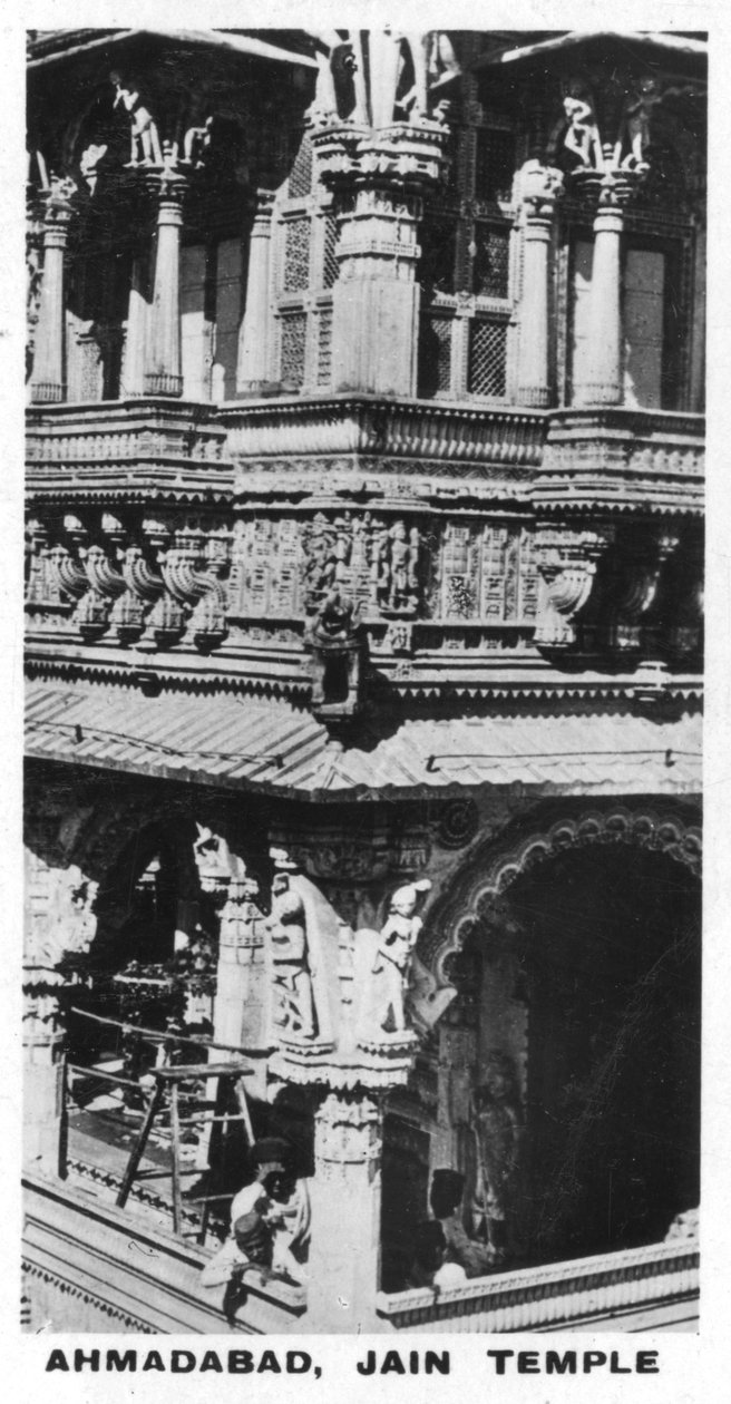 Templo Jain, Ahmedabad, Índia, c1925 de Unbekannt