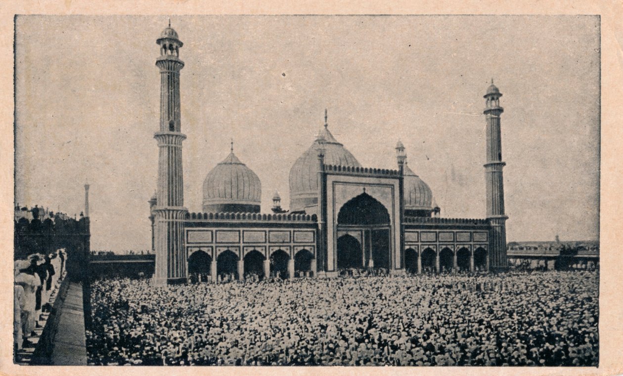Jama Masjid, Delhi, c1900 de Unbekannt
