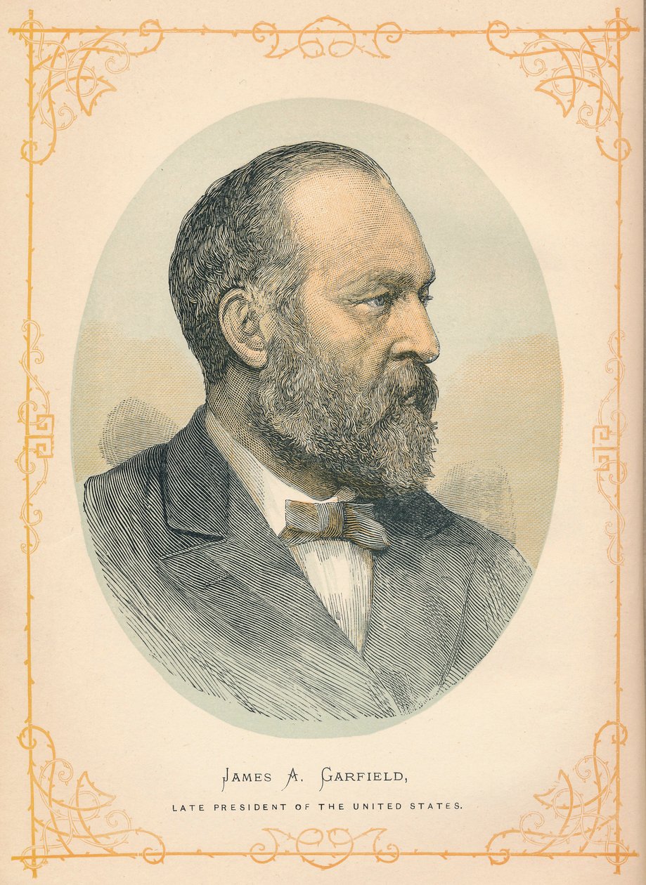 James A Garfield, 20º presidente dos Estados Unidos, 1893 de Unbekannt