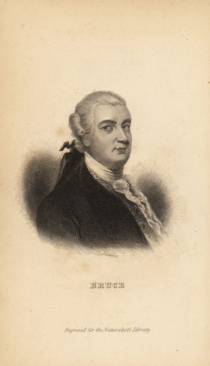 James Bruce de Kinnaird, explorador escocês, escritor e naturalista de Unbekannt