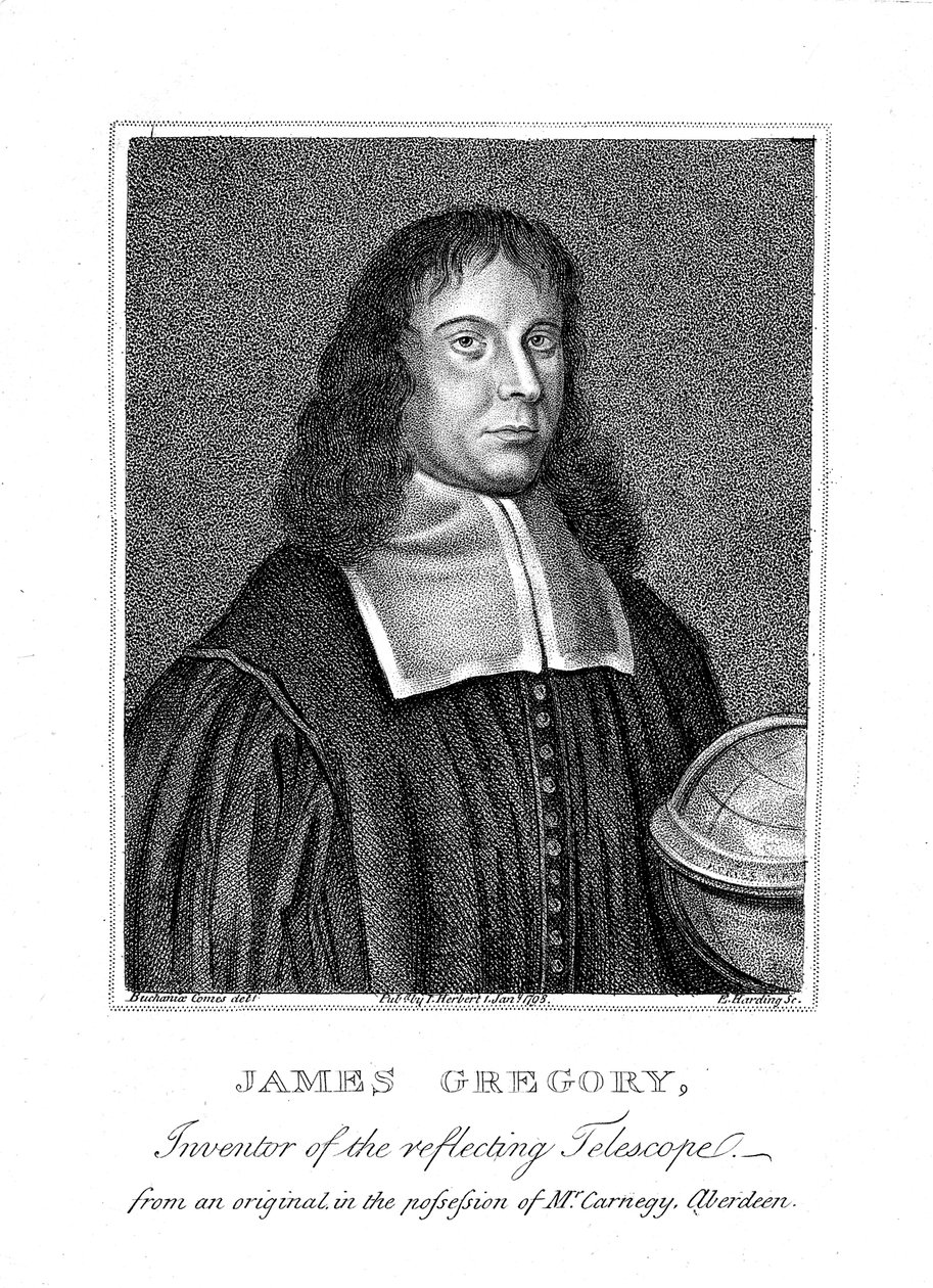 James Gregory, matemático e astrônomo escocês do século XVII de Unbekannt
