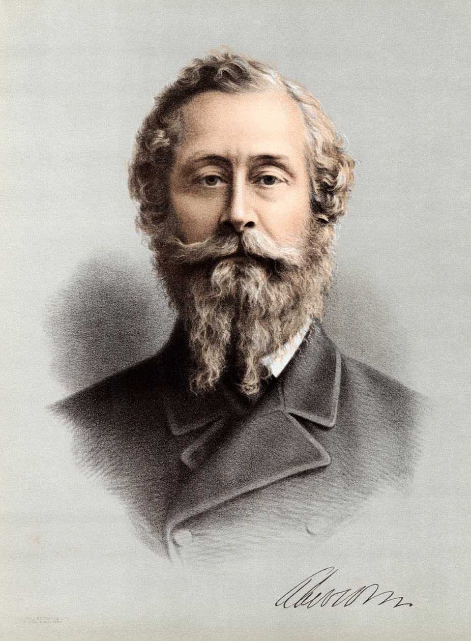 James Hamilton, 1º Duque de Abercorn 1811-1885, cortesão e estadista britânico, c1880 de Unbekannt