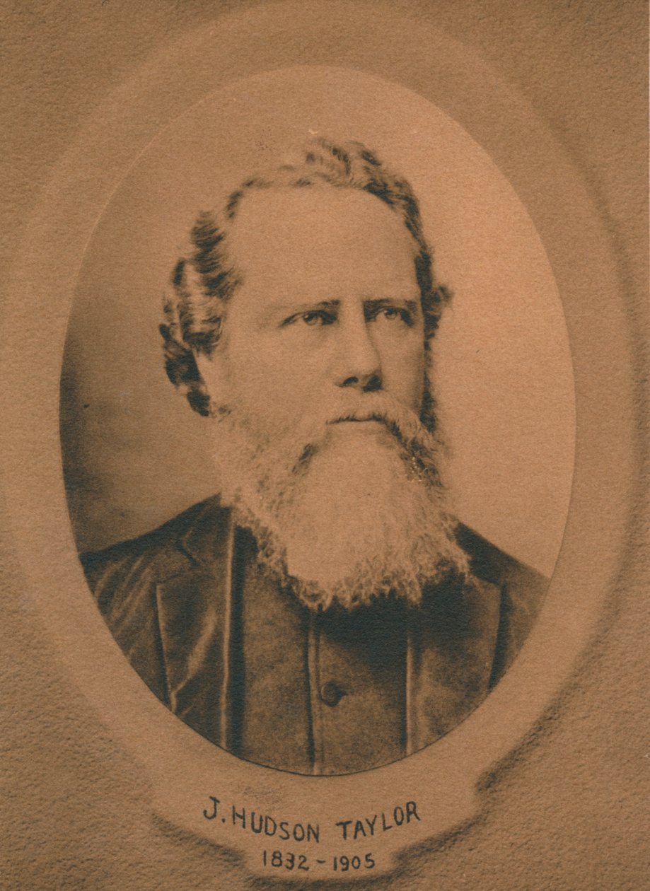 James Hudson Taylor 1832-1905, missionário cristão protestante britânico na China, c1910s de Unbekannt