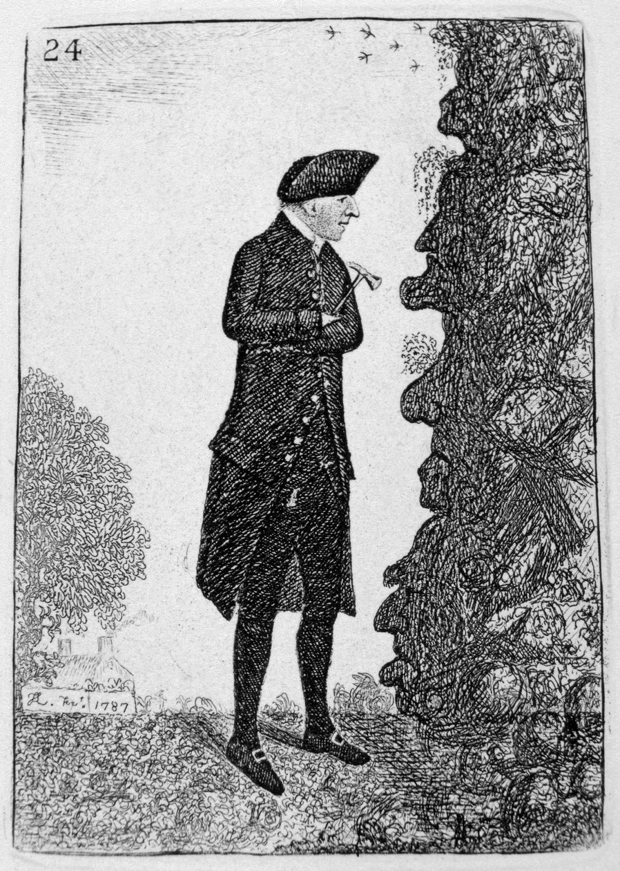 James Hutton, geólogo escocês, 1787 1877 de Unbekannt