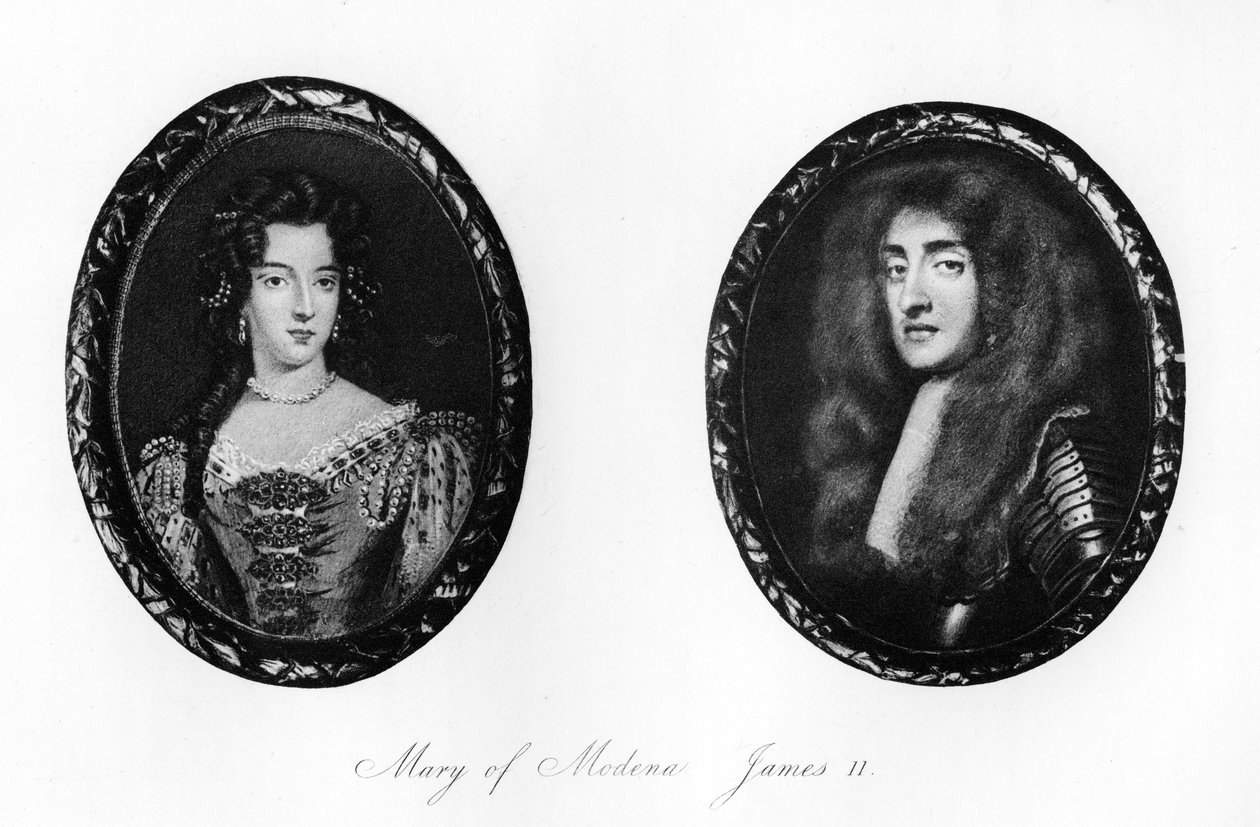 Tiago II e Maria de Modena, 1907 de Unbekannt