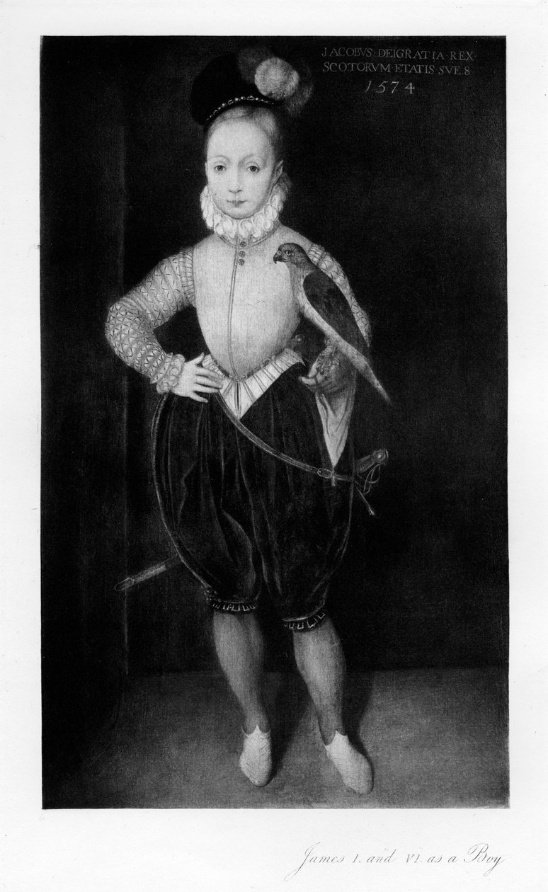 James I quando menino, 1907 de Unbekannt