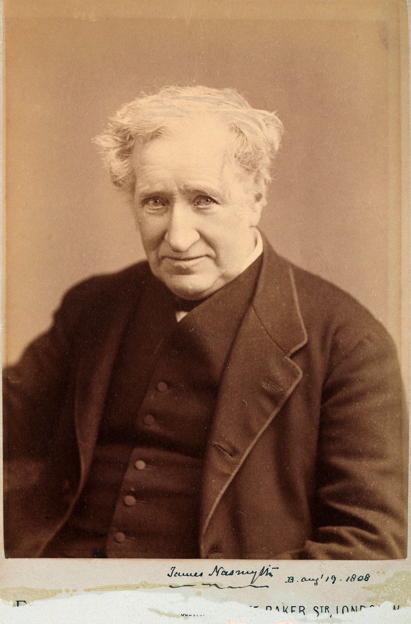 James Nasmyth, engenheiro mecânico e inventor escocês, c 1870s de Unbekannt