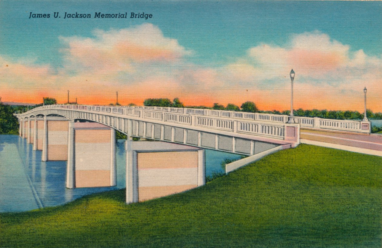 James U. Jackson Memorial Bridge, Augusta, Geórgia, 1943 de Unbekannt