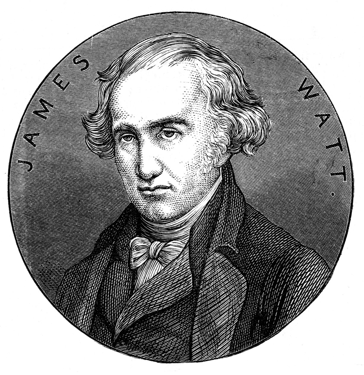 James Watt, engenheiro e inventor escocês, 1876 de Unbekannt