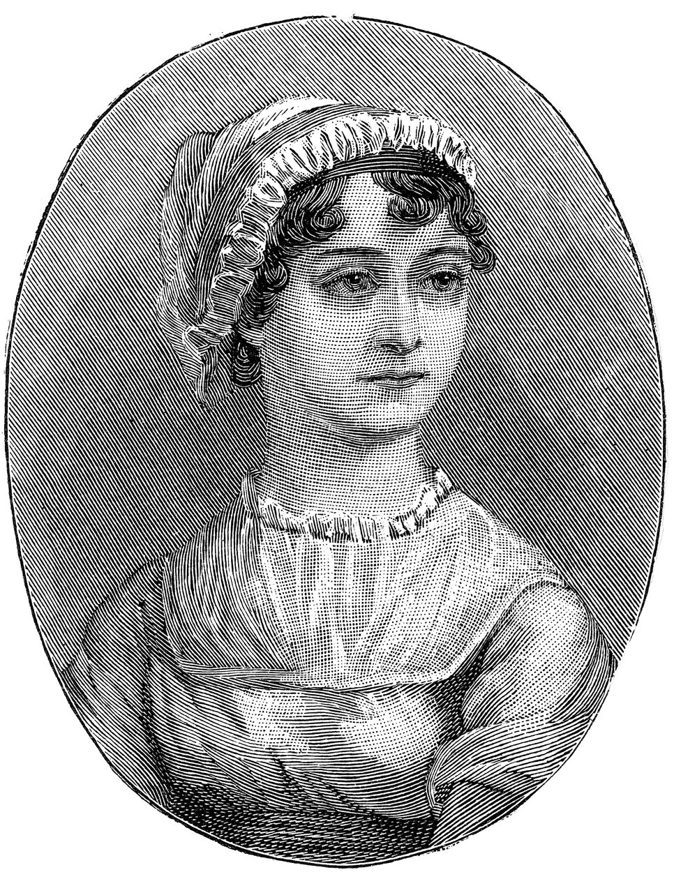Jane Austen 1775-1817, romancista inglesa de Unbekannt