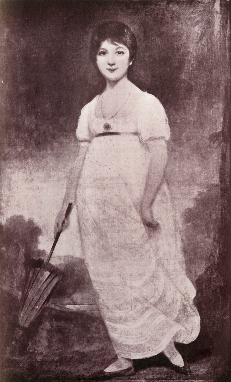 Jane Austen, c1789, 1919 de Unbekannt