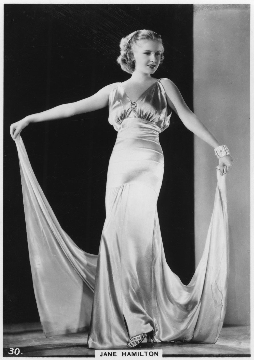 Jane Hamilton, atriz de cinema americana, c1938 de Unbekannt