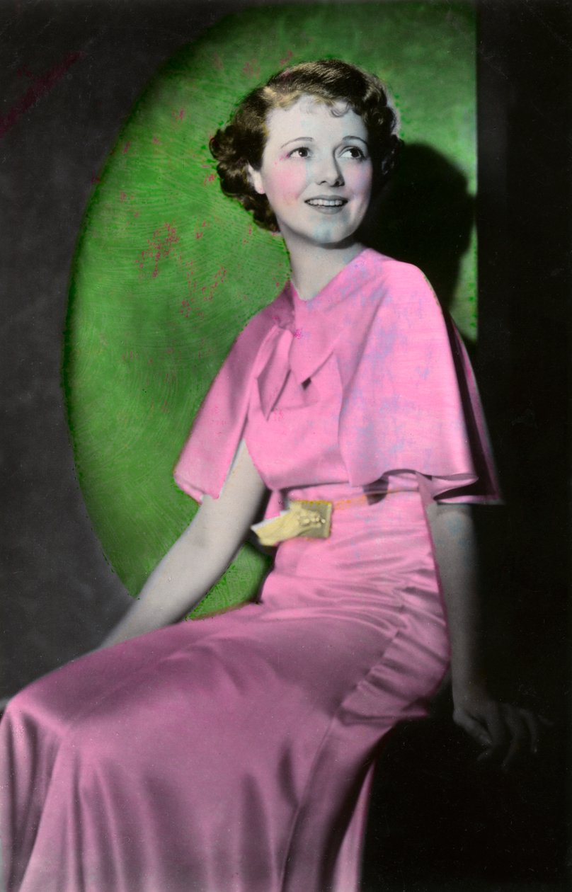 Janet Gaynor 1906-1984, atriz americana, século XX de Unbekannt