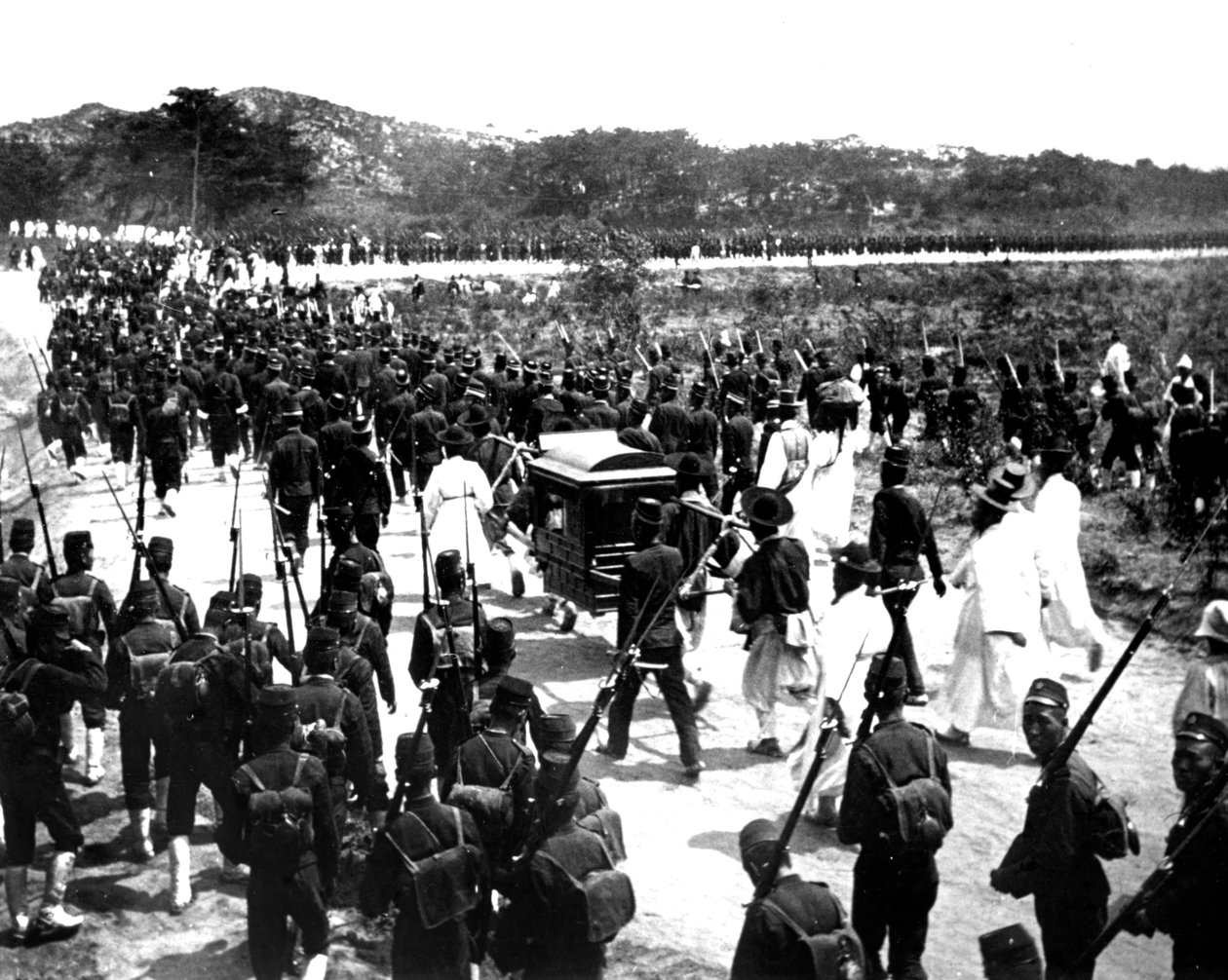 Tropas japonesas, Coréia, 1900 de Unbekannt