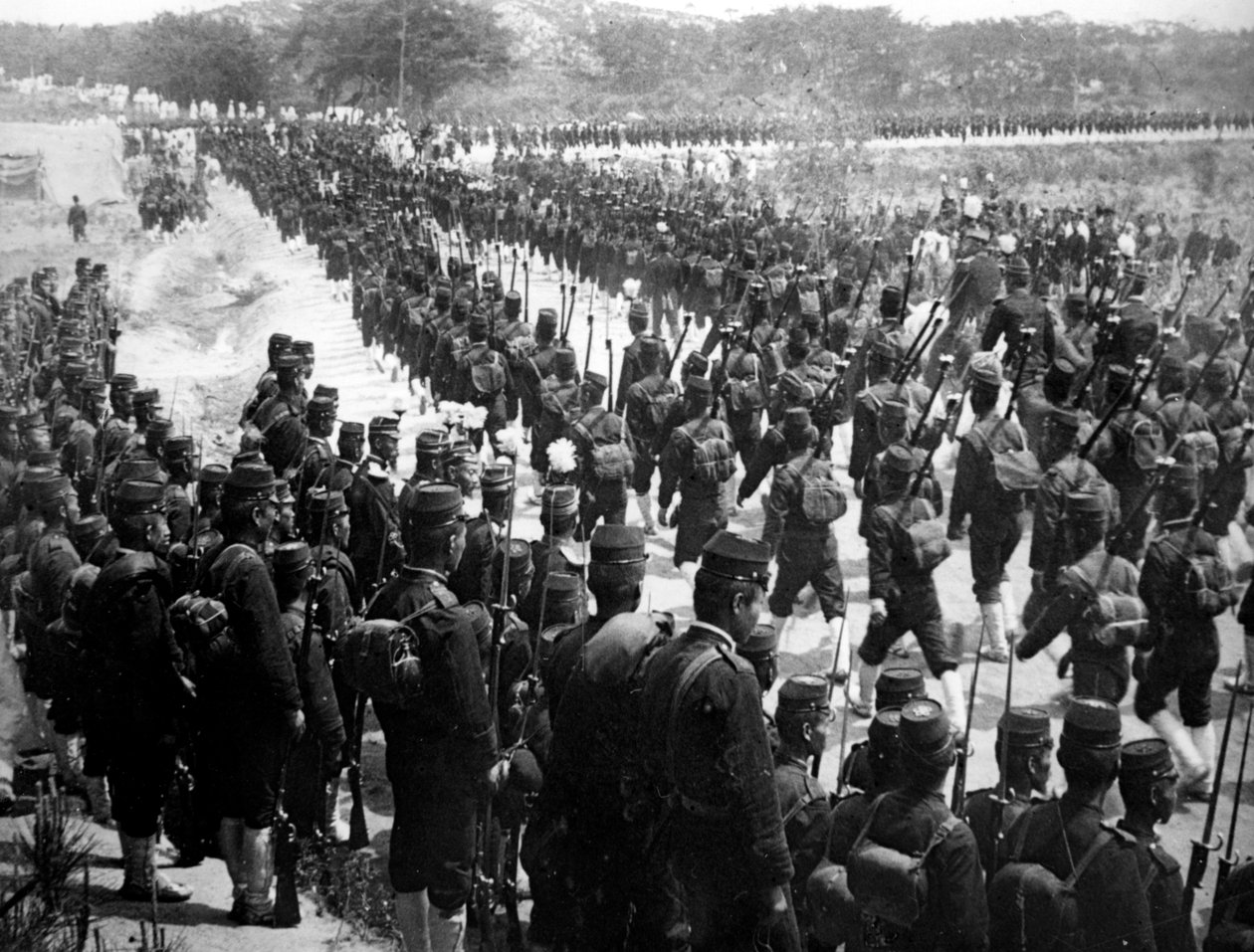Tropas japonesas, Coréia, 1900 de Unbekannt