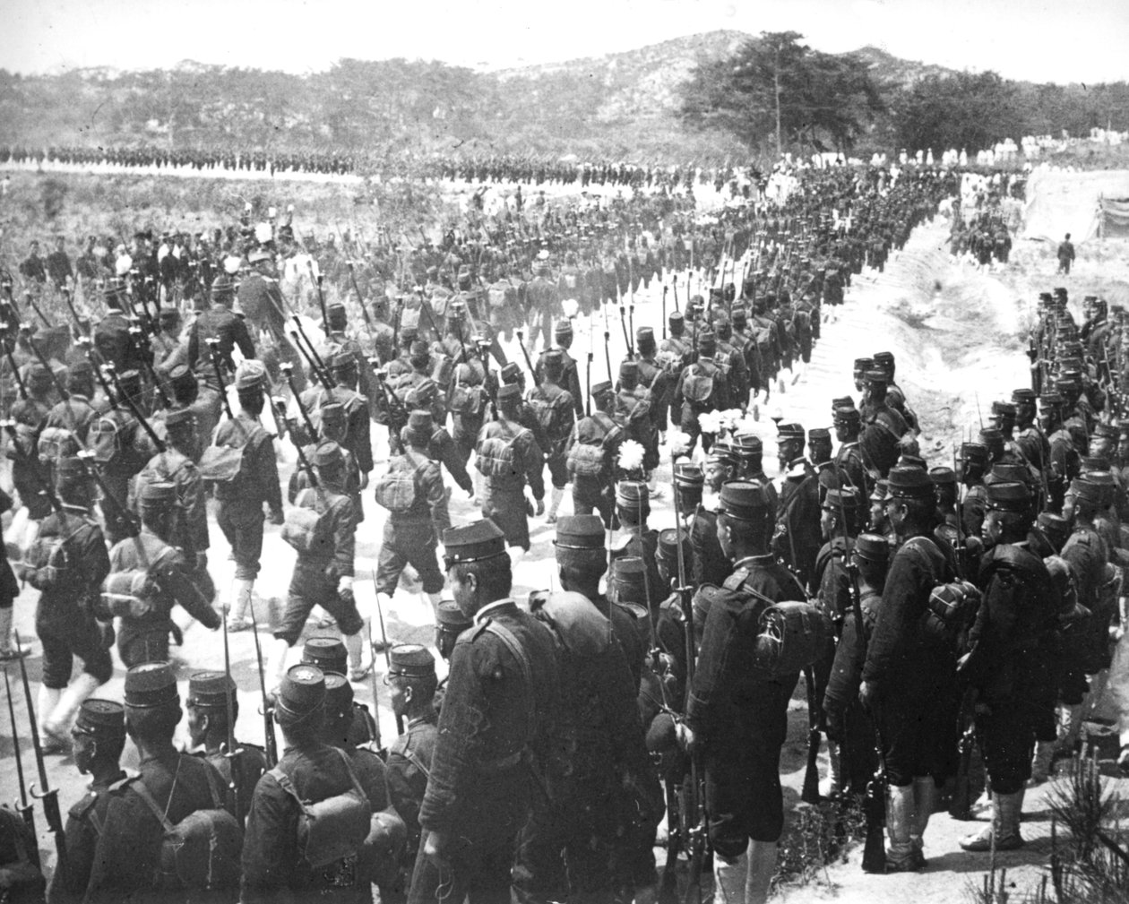 Tropas japonesas, Coréia, c1900 de Unbekannt
