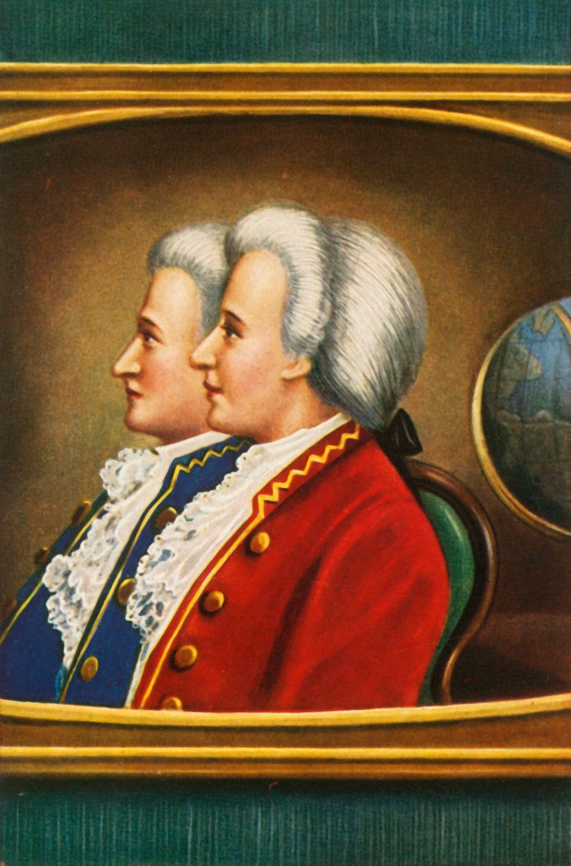 Jaques Etienne Montgolfier e Joseph Michael Montgolfier, 1933. de Unbekannt