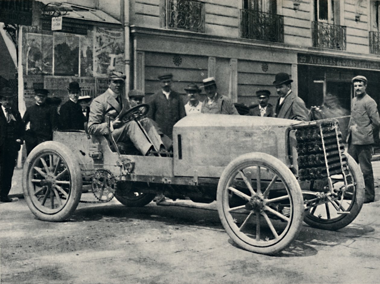 Jarrott antes do início da Corrida da Morte, 1937 de Unbekannt
