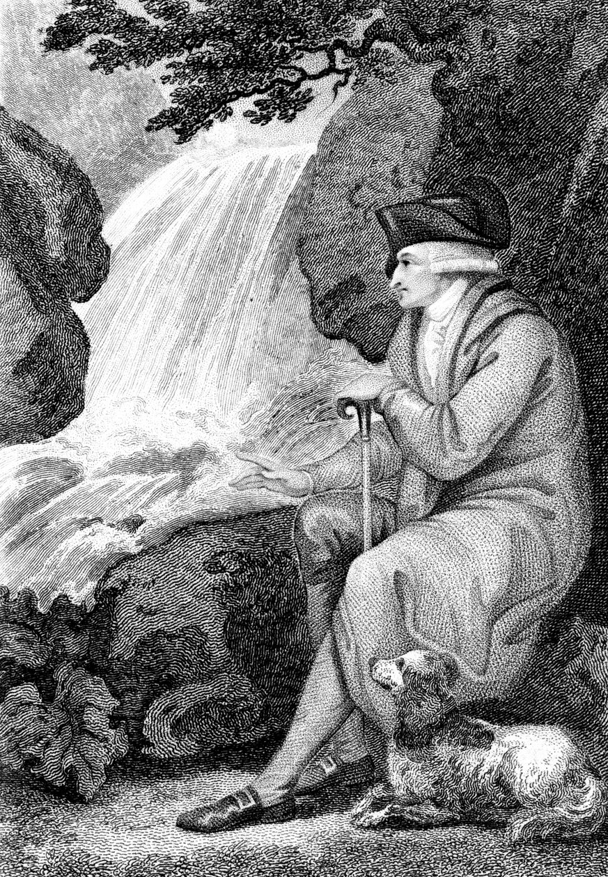 Jean-Jacques Rousseau, autor político francês, 1787 de Unbekannt