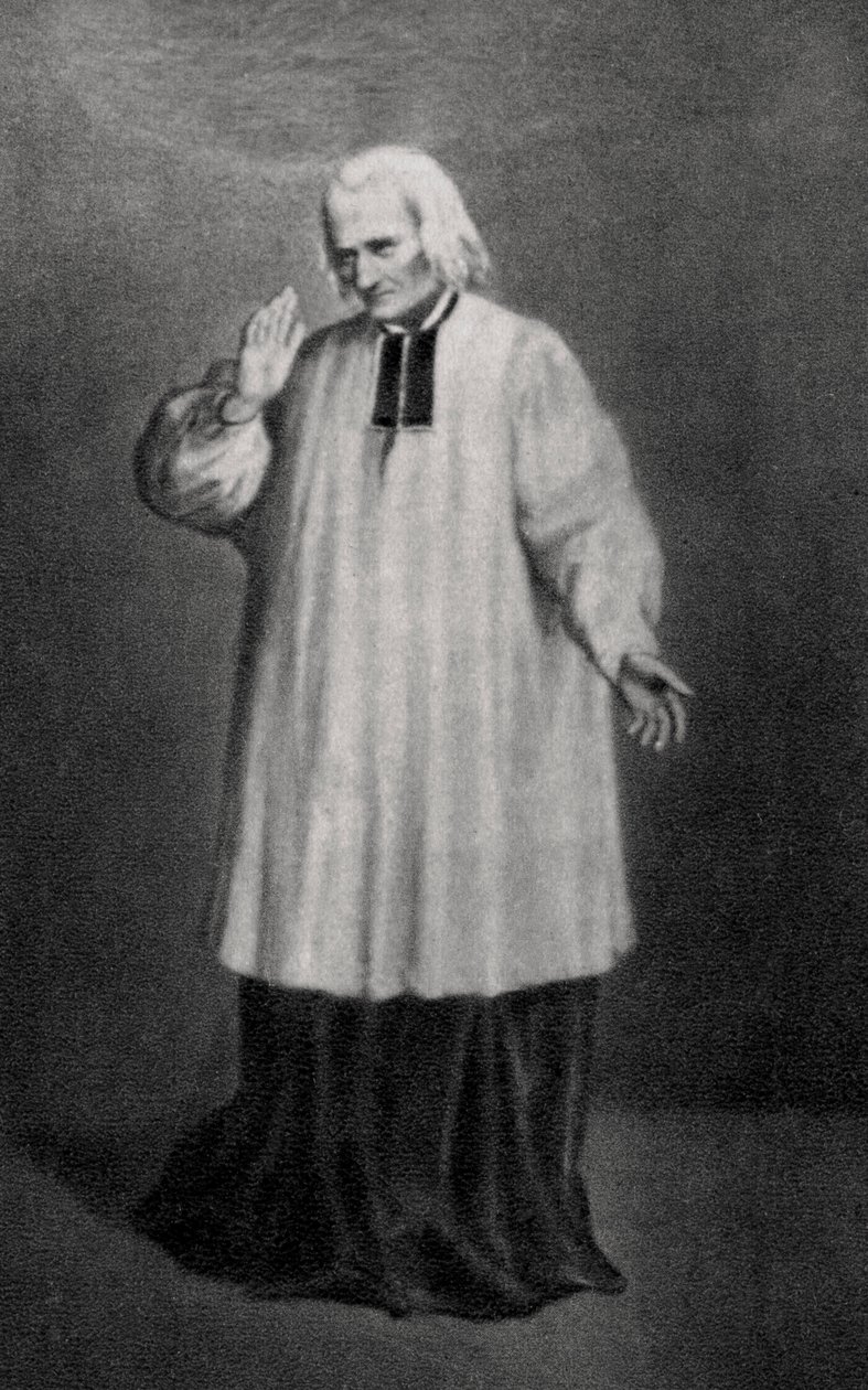 Jean-Marie Vianney, Cure dArs, padre francês, 1858 de Unbekannt