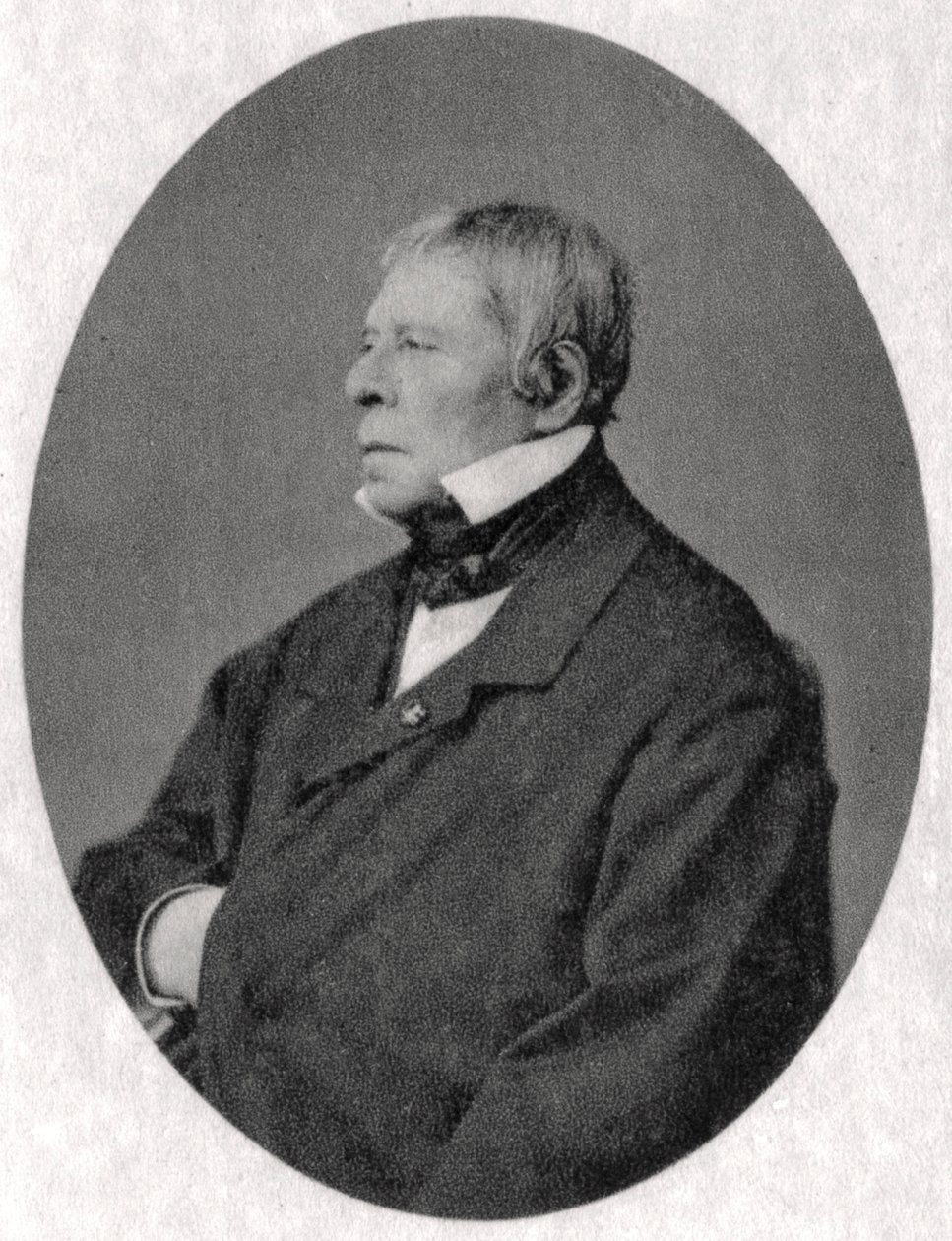 Jean Auguste Dominique Ingres, artista neoclássico francês, 1841 de Unbekannt