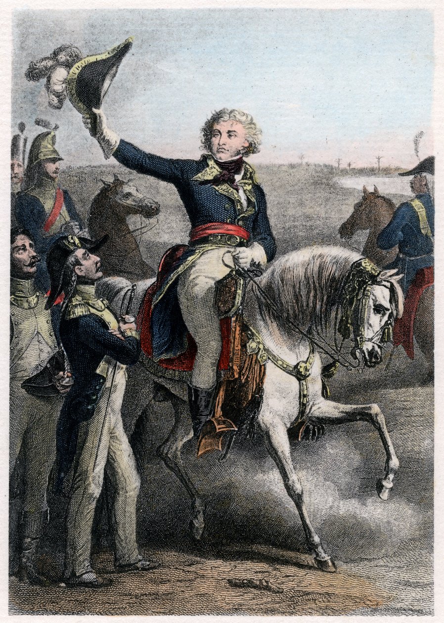 Jean Baptiste Kléber, general francês durante as Guerras Revolucionárias Francesas, século c19 de Unbekannt