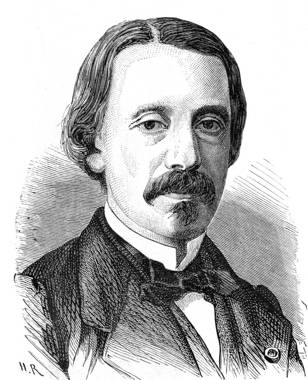 Jean Bernard Leon Foucault 1819-1868, físico francês, século XIX de Unbekannt