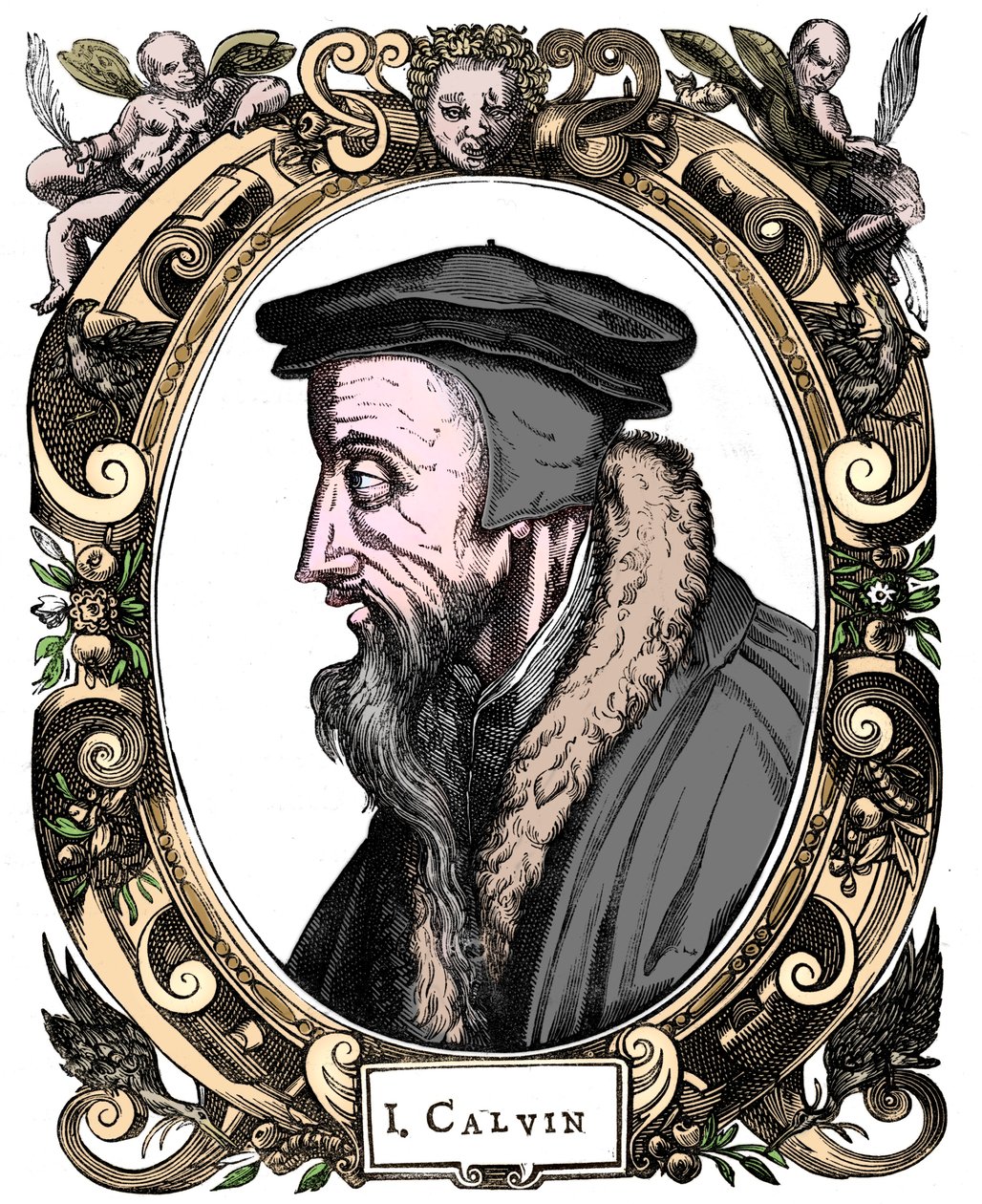 Jean Calvin, teólogo francês, 1581 de Unbekannt