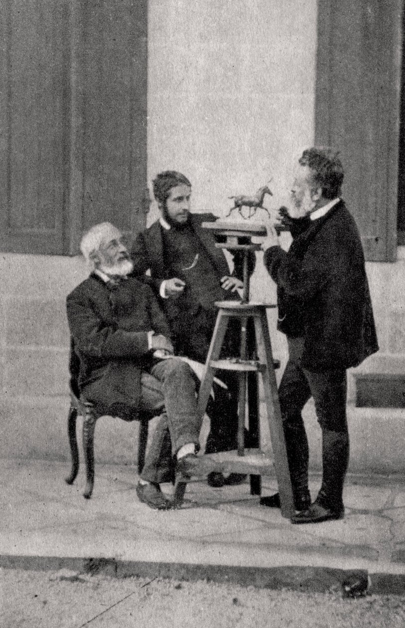 Jean Louis Ernest Meissonnier, pintor e escultor francês, 1880 de Unbekannt
