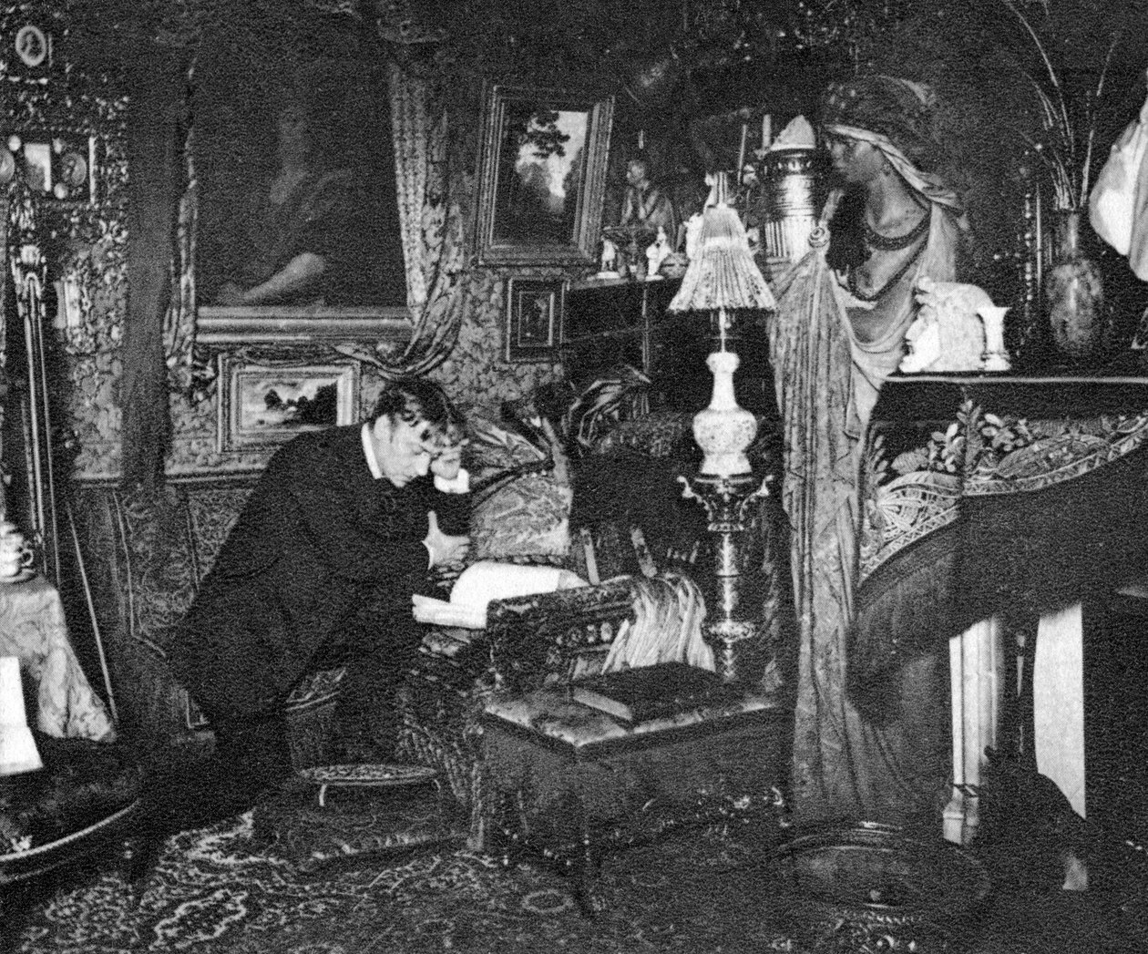 Jean Mounet-Sully, ator francês, 1910 de Unbekannt