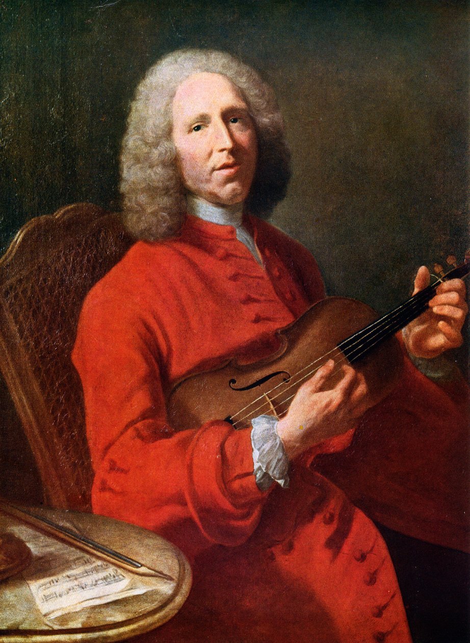 Jean Philippe Rameau 1683-1764, compositor francês de Unbekannt