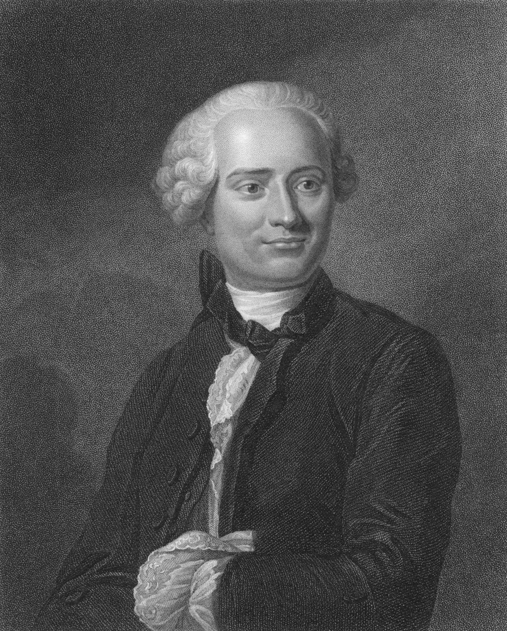 Jean le Rond dAlembert, filósofo e matemático francês do século XVIII, 1834 de Unbekannt