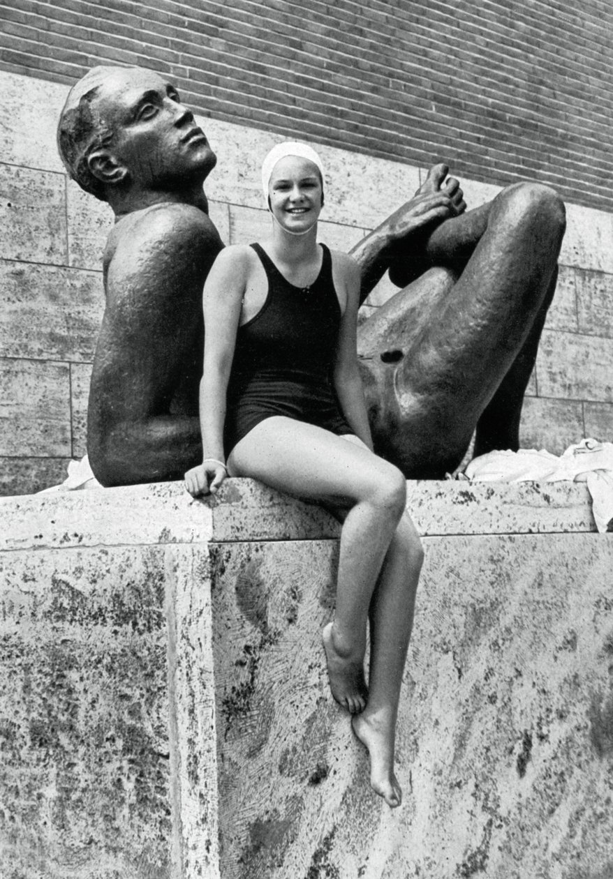Jeanette Campbell, nadadora argentina, Jogos Olímpicos de Berlim, 1936 de Unbekannt