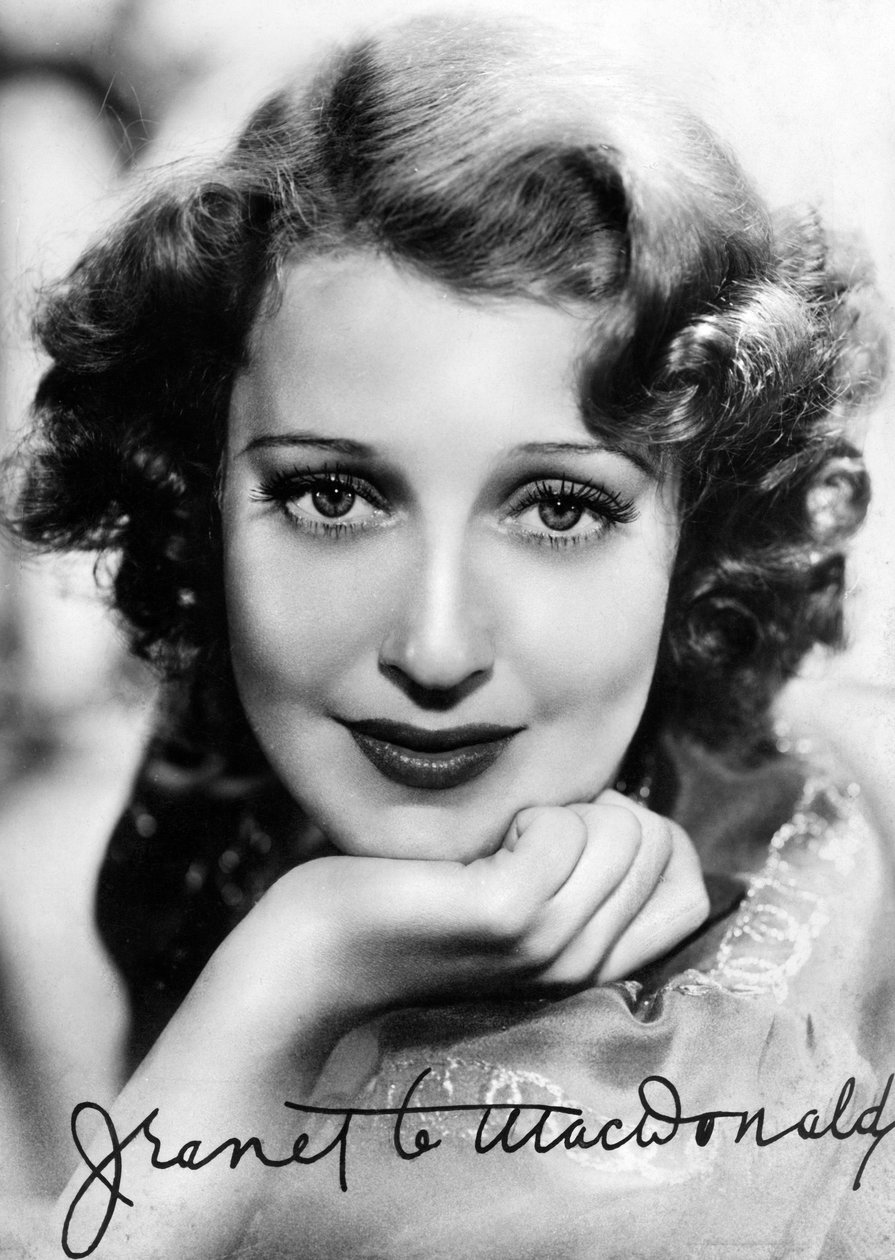 Jeanette MacDonald 1903-1965, cantora e atriz americana, c1930s-c1940s de Unbekannt