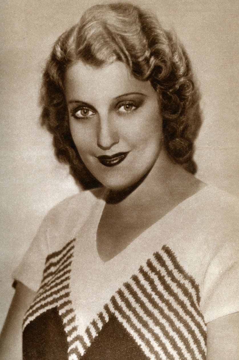 Jeanette MacDonald, atriz americana, 1933 de Unbekannt