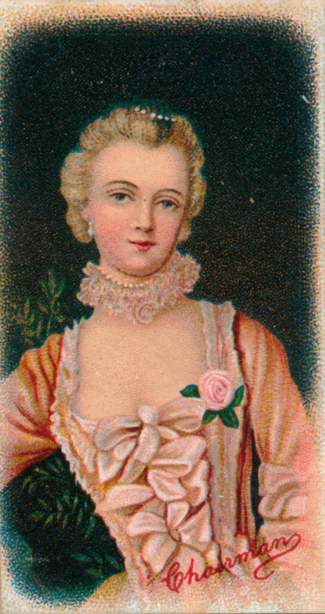 Jeanne Antoinette Poisson, também conhecida como Madame de Pompadour 1721-1764, 1912 de Unbekannt