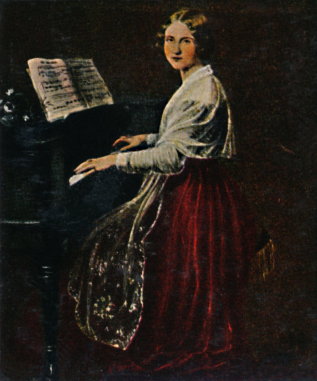 Jenny Lind, 1820-1887. - Pintura de Asher, 1934. de Unbekannt