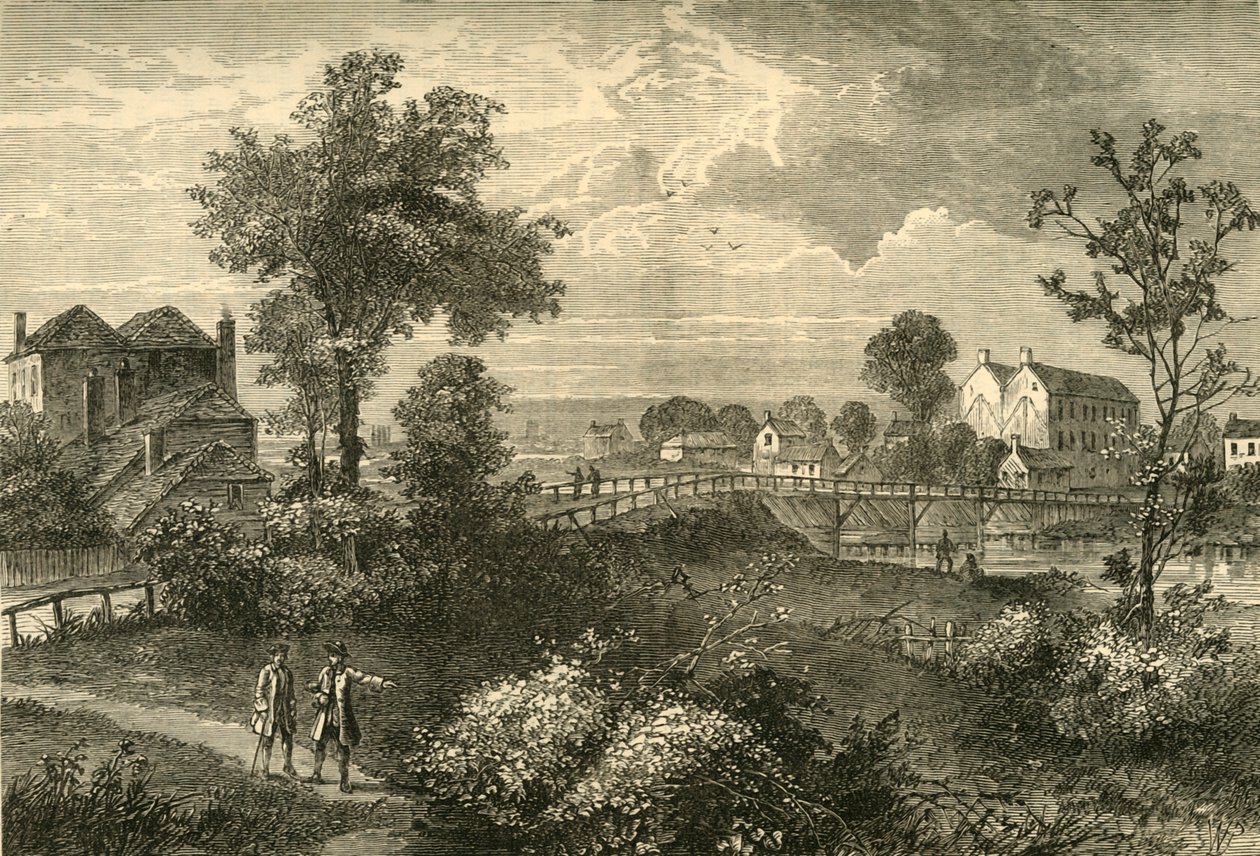 Jennys Whim Bridge, 1750, c1876. de Unbekannt