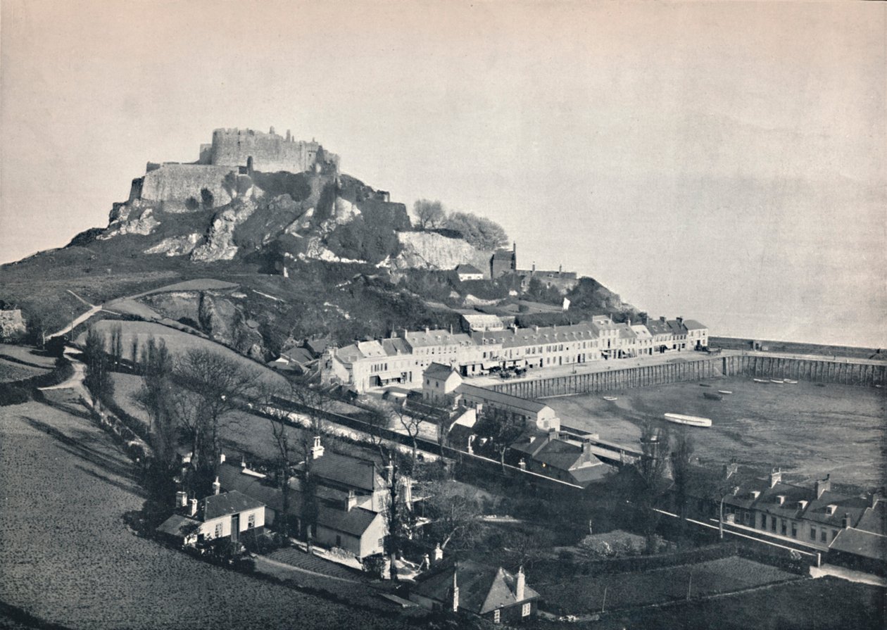 Jersey - Gorey e Castelo de Mont Orgueil, 1895 de Unbekannt