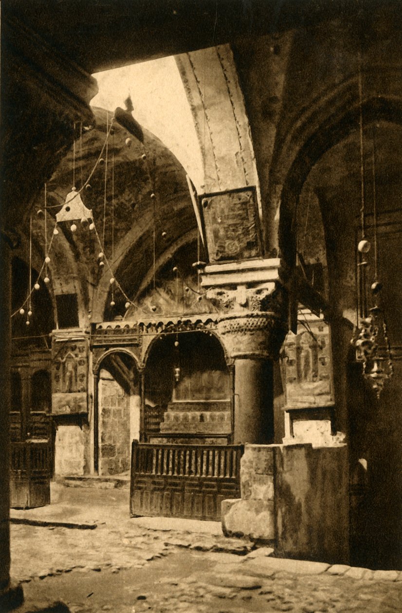 Jerusalém - Igreja do Santo Sepulcro - Capela de Santa Helena, c1918-c1939. de Unbekannt
