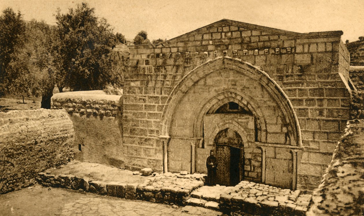 Jerusalém - Igreja da Virgem, c1918-c1939. de Unbekannt